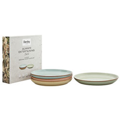 Denby Deli Coupe Medium 21cm Plate, Set of 4